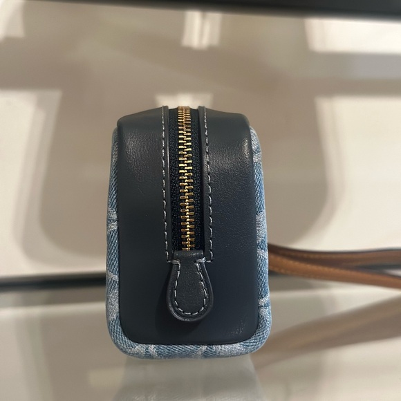 Coach Denim Pouch Wristlet - Picture 4 of 9